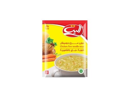 سوپ نیمه آماده مرغ و ورمیشل الیت - 68 گرم