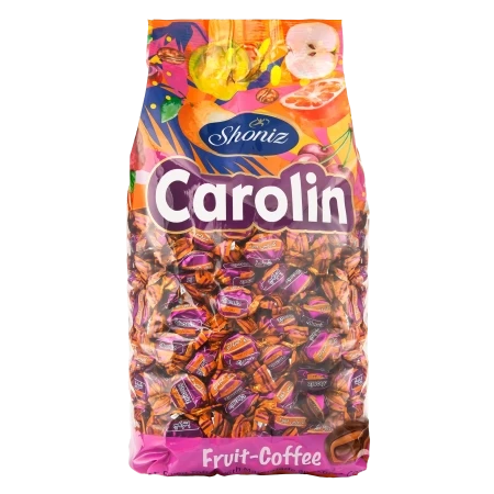 تصویر تافي کارولين قهوه 3000 گرم شونيز