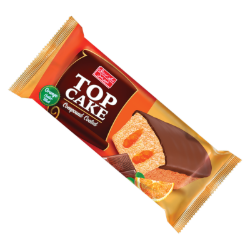 تصویر کيک بيضي روکشدار پرتقال60 گرم شيرين عسل 40 عددي