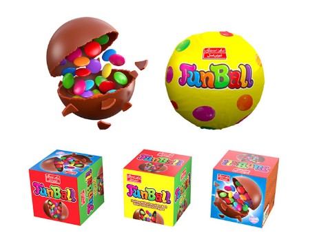 تصویر شکلات فان بال 35گرم شيرين عسل 24 عددي