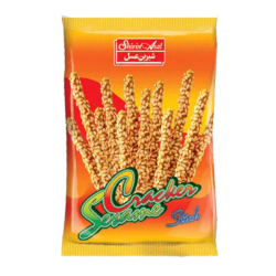 تصویر کراکر چوب کنجدي 30 گرم شيرين عسل  40 عددي