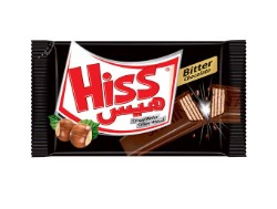 تصویر شکلات هيس تلخ مشکي40 گرم شيرين عسل 24 عددي