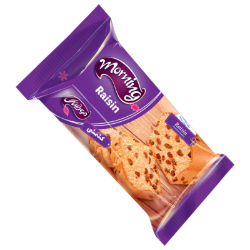 تصویر کيک مورنينگ کشمشي 100 گرم شيرين عسل 24 عددي