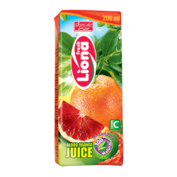 تصویر آبميوه پرتقال خوني ليونا200 سي سي شيرين عسل 32 عددي