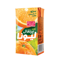 تصویر آبميوه پرتقال ليونا 125 سي سي شيرين عسل 32 عددي