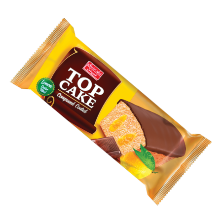 تصویر کيک بيضي روکشدار ليمو60 گرم شيرين عسل 40 عددي