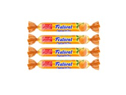 تصویر تافي پرتقالي مدادي 650 گرم شيرين عسل 100عددي