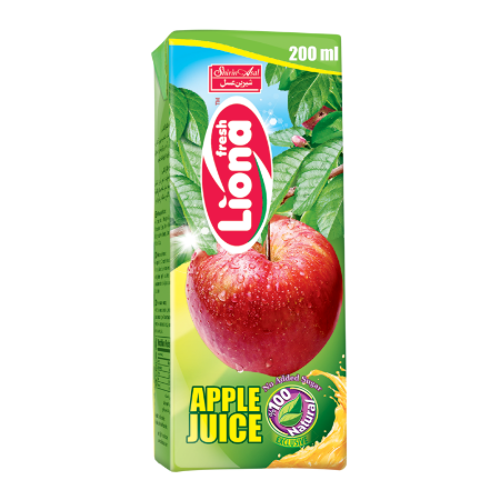 تصویر آبميوه سيب ليونا200 سي سي شيرين عسل 32 عددي