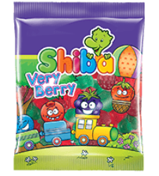 تصویر پاستيل ميکس بري 90 گرم شيبا 36 عددي