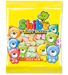 تصویر پاستيل خرسي 90 گرم شيبا  36 عددي