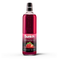 تصویر سيروپ  توت فرنگي  1100 گرم سن ايچ 6 عددي