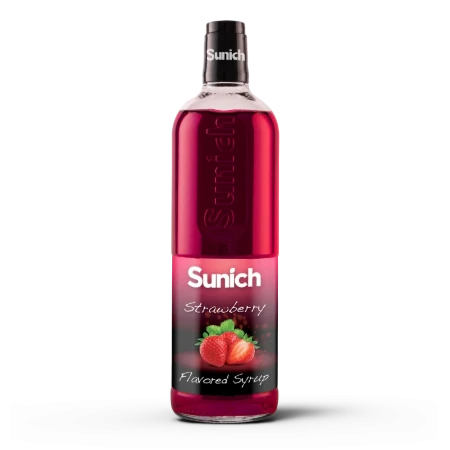 تصویر سيروپ  توت فرنگي  1100 گرم سن ايچ 6 عددي