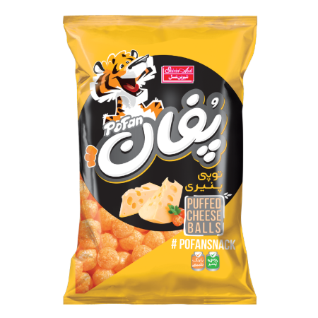 تصویر پفان   پنيري توپي 80گرم شيرين عسل 12 عددي