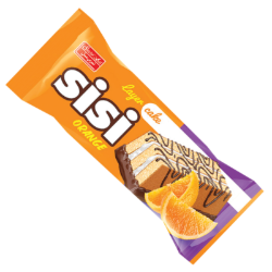 تصویر کيک سي سي55 گرم پرتقال روکشدار شيرين عسل 24 عددي