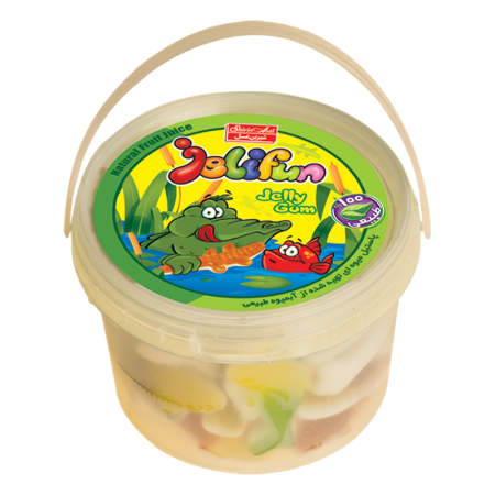 تصویر پاستيل ظرف ماهي  300 گرم شيرين عسل 12 عددي