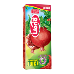 تصویر آبميوه انار ليونا 200 سي سي شيرين عسل 32 عددي