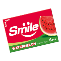 تصویر آدامس اسمايل هندوانه شيرين عسل 18 عددي