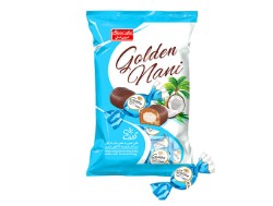 تصویر تافي گلدن ناني نارگيل آبي 3000 گرم شيرين عسل