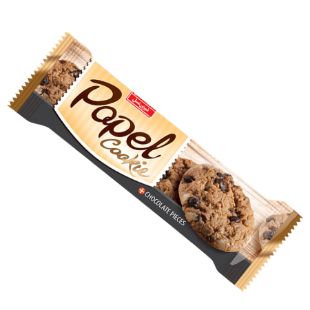 تصویر بيسکويت پاپل نارگيلي چيپسي 45 گرم شيرين عسل 40 عددي