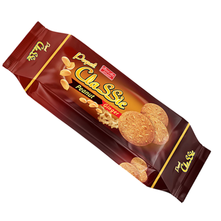 تصویر پاپل زنجبيل بادام زميني 80 گرم شيرين عسل 40 عددي