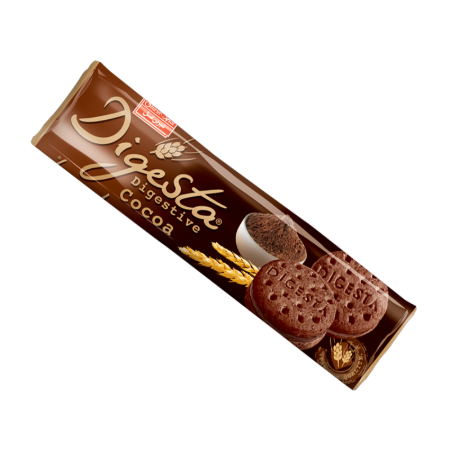 تصویر بيسکويت دايجستا کرمدار کاکائو 140 گرم شيرين عسل 40 عددي