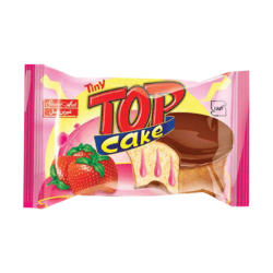 تصویر کيک تاپ کيک توت فرنگي30 گرم شيرين عسل 48 عددي