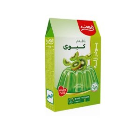 تصویر پودر ژله 100 گرم کيوي فرمند 9 عددي