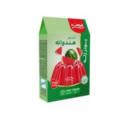 تصویر پودر ژله 100گرم هندوانه فرمند 9 عددي