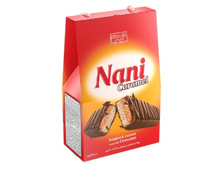 تصویر شکلات ناني کيفي 400 گرم شيرين عسل 6 عددي
